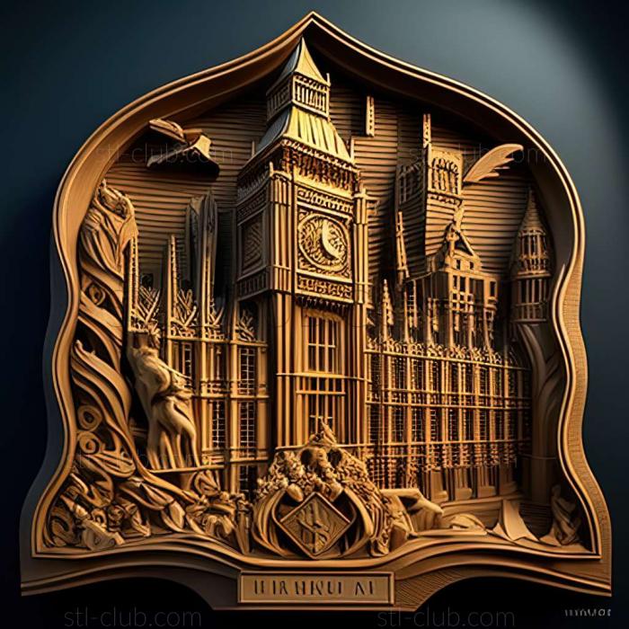 3D model Westminster in the United Kingdom (STL)